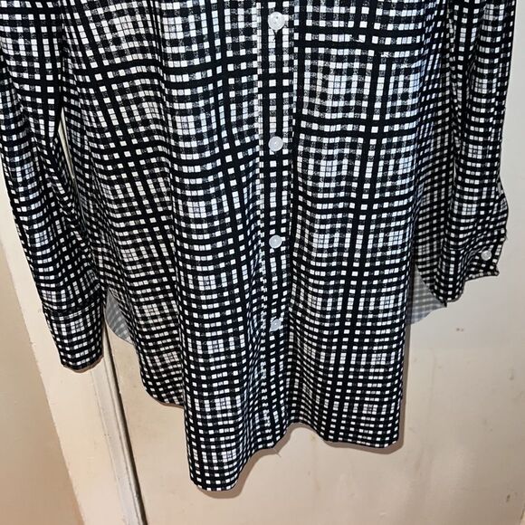 LYSSE Schiffer Button Down Shirt Top-M - Picture 4 of 10